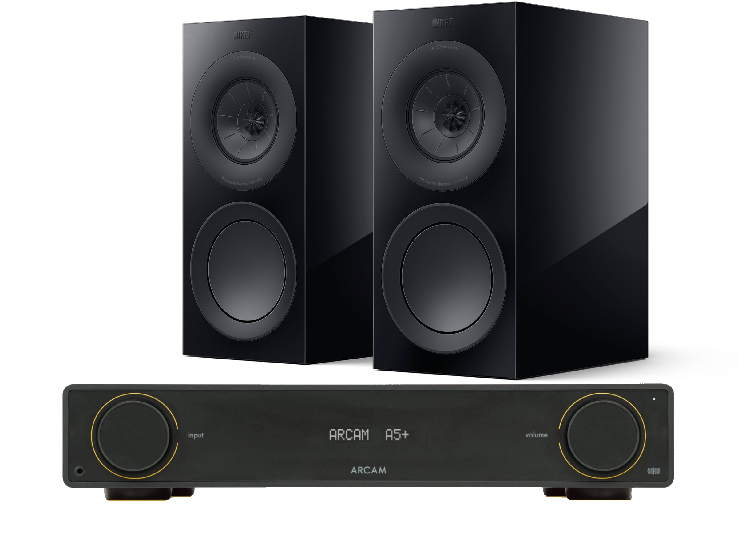 Arcam A5+ with KEF R3 META Speakers (2025 Model)
