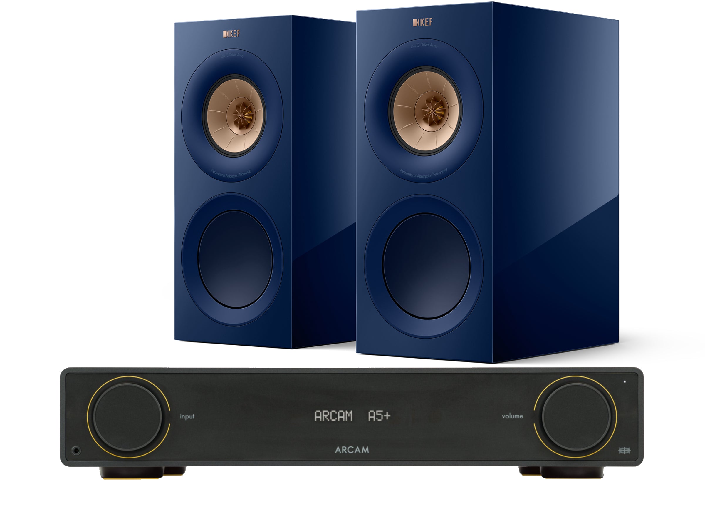 Arcam A5+ with KEF R3 META Speakers (2025 Model)