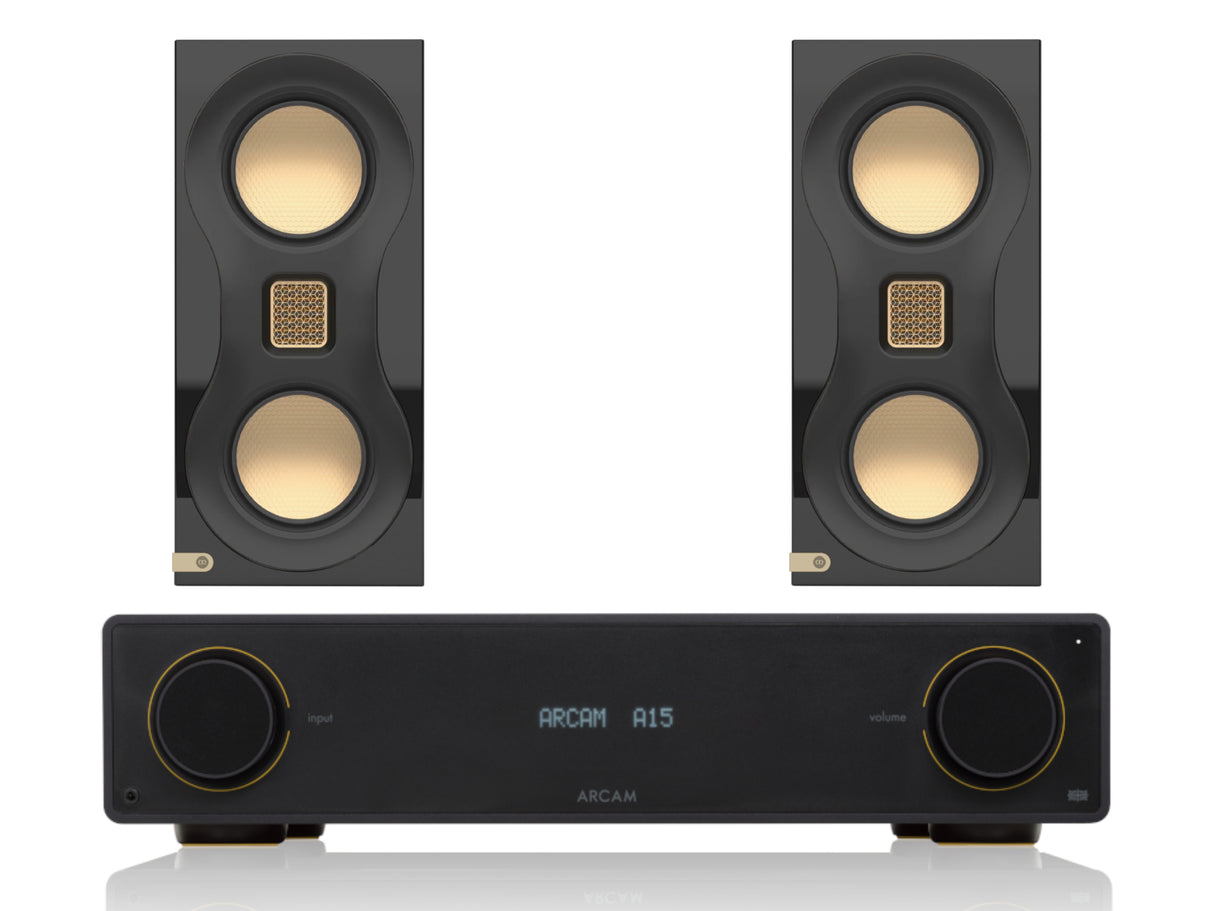 Arcam A15 + Monitor Audio Studio 89 + Cables