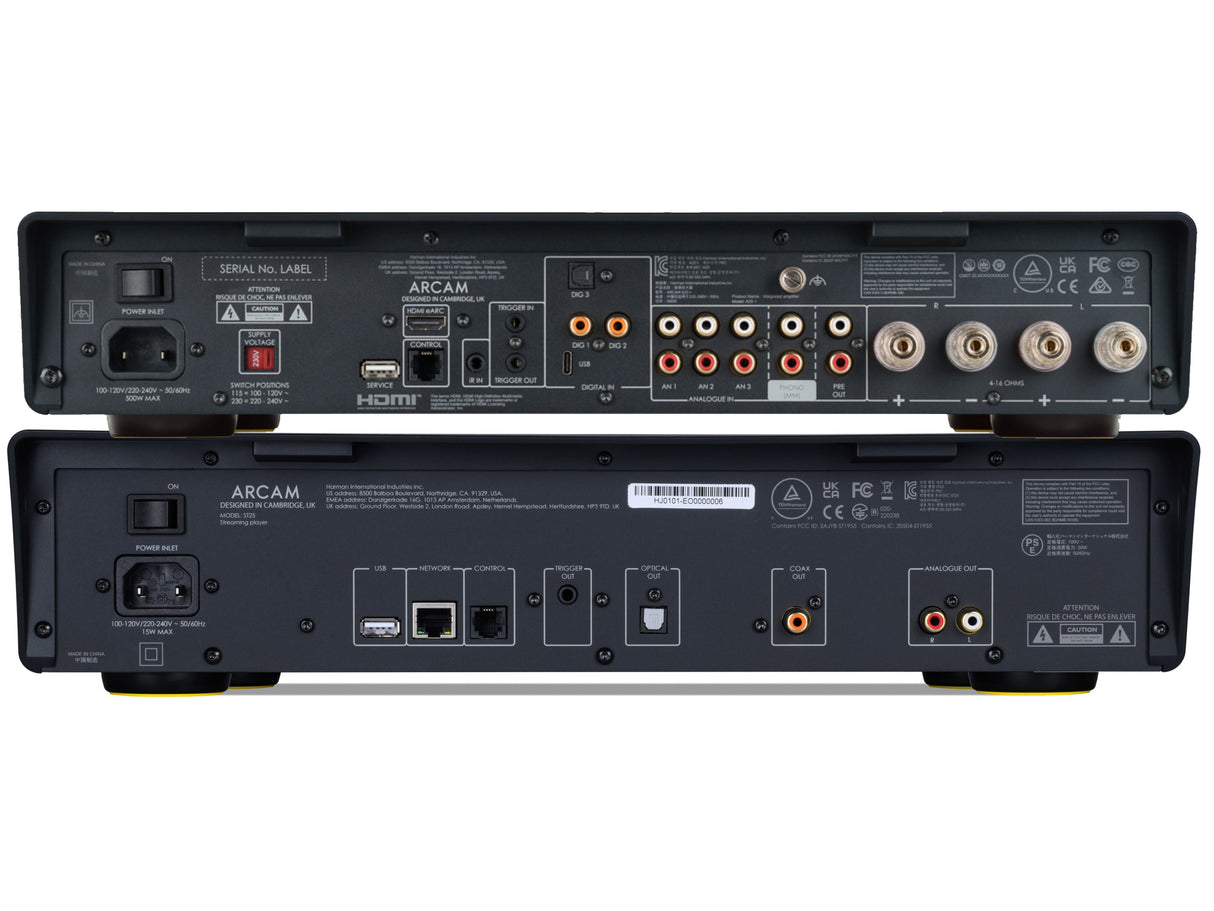 Arcam A25+ with ST25 Streamer and Bowers & Wilkins 606 S3 (2025 Model)