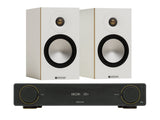 Arcam A5+ with Monitor Audio Bronze 50 7G Bookshelf Speakers