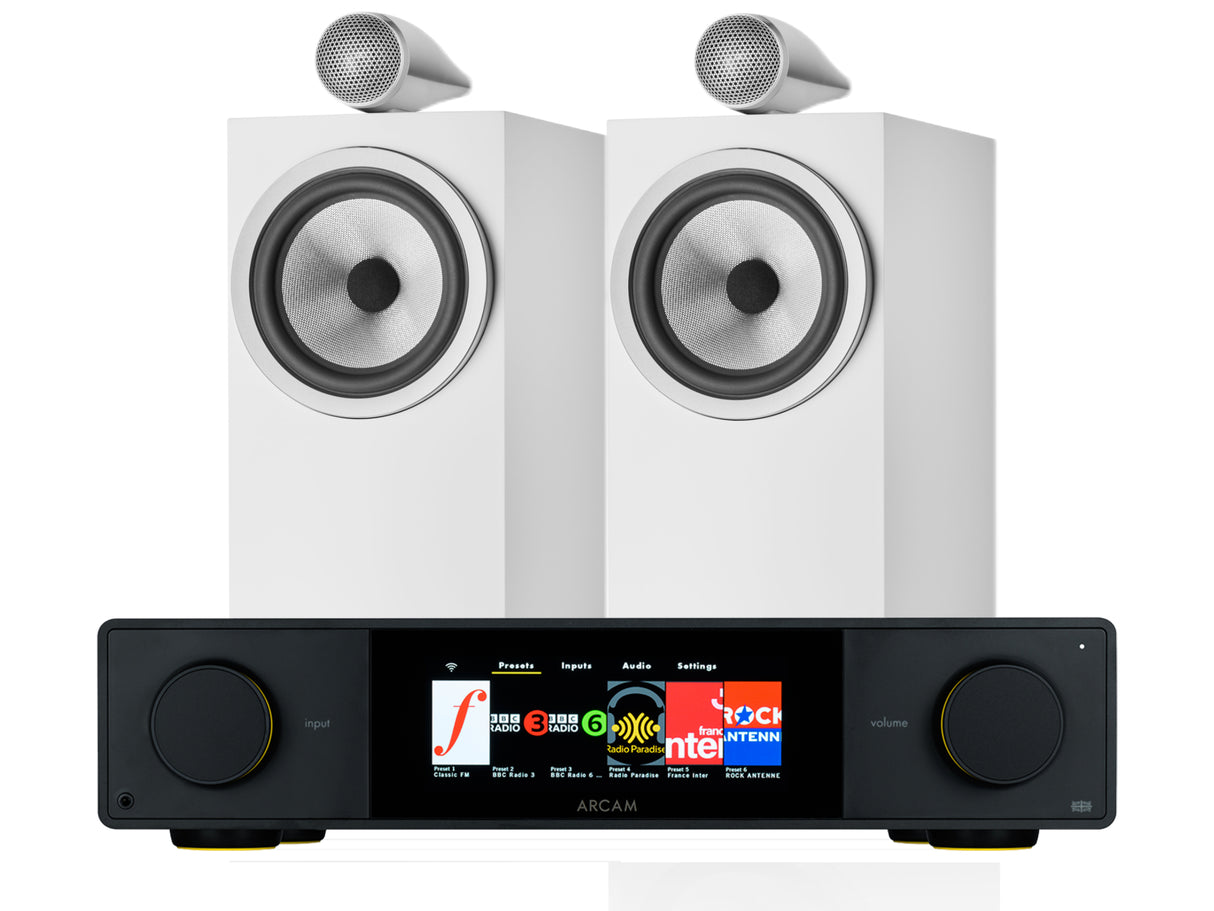 Arcam SA35 + Bowers & Wilkins 705 S3 + Cables