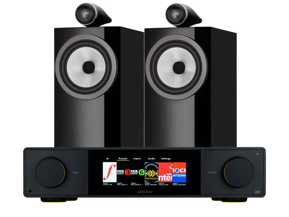 Arcam SA35 + Bowers & Wilkins 705 S3 + Cables