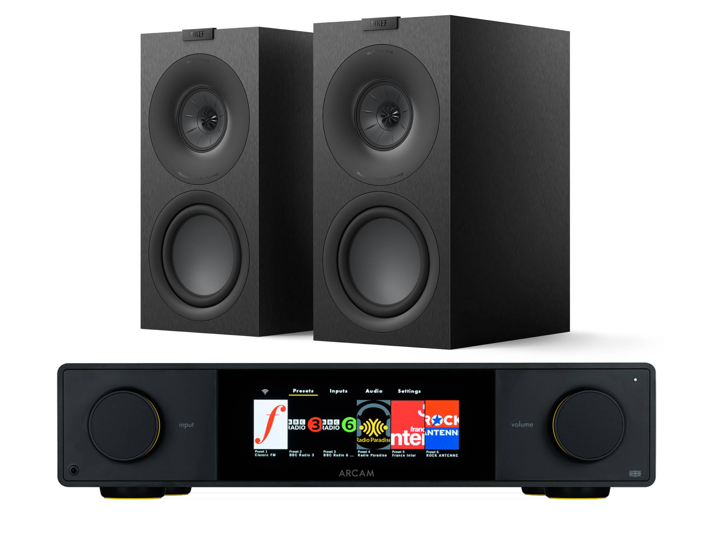 Arcam SA35 with KEF Q Concerto META Speakers