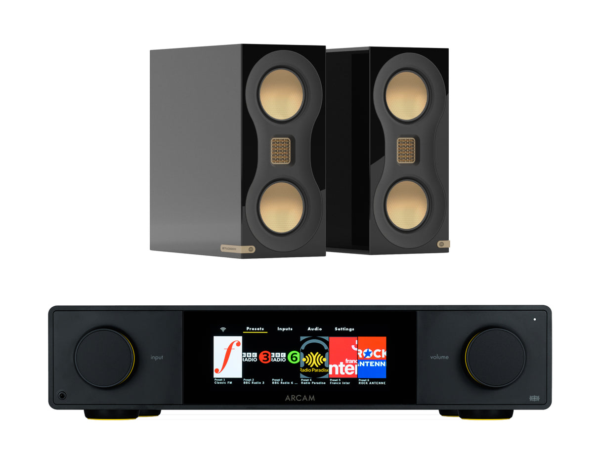 Arcam SA35 with Monitor Audio Studio 89 Speakers