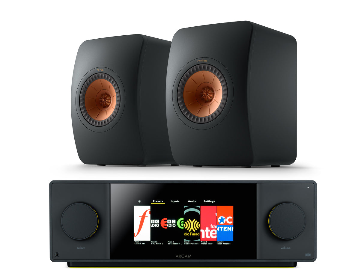 Arcam SA45 with KEF LS50 META