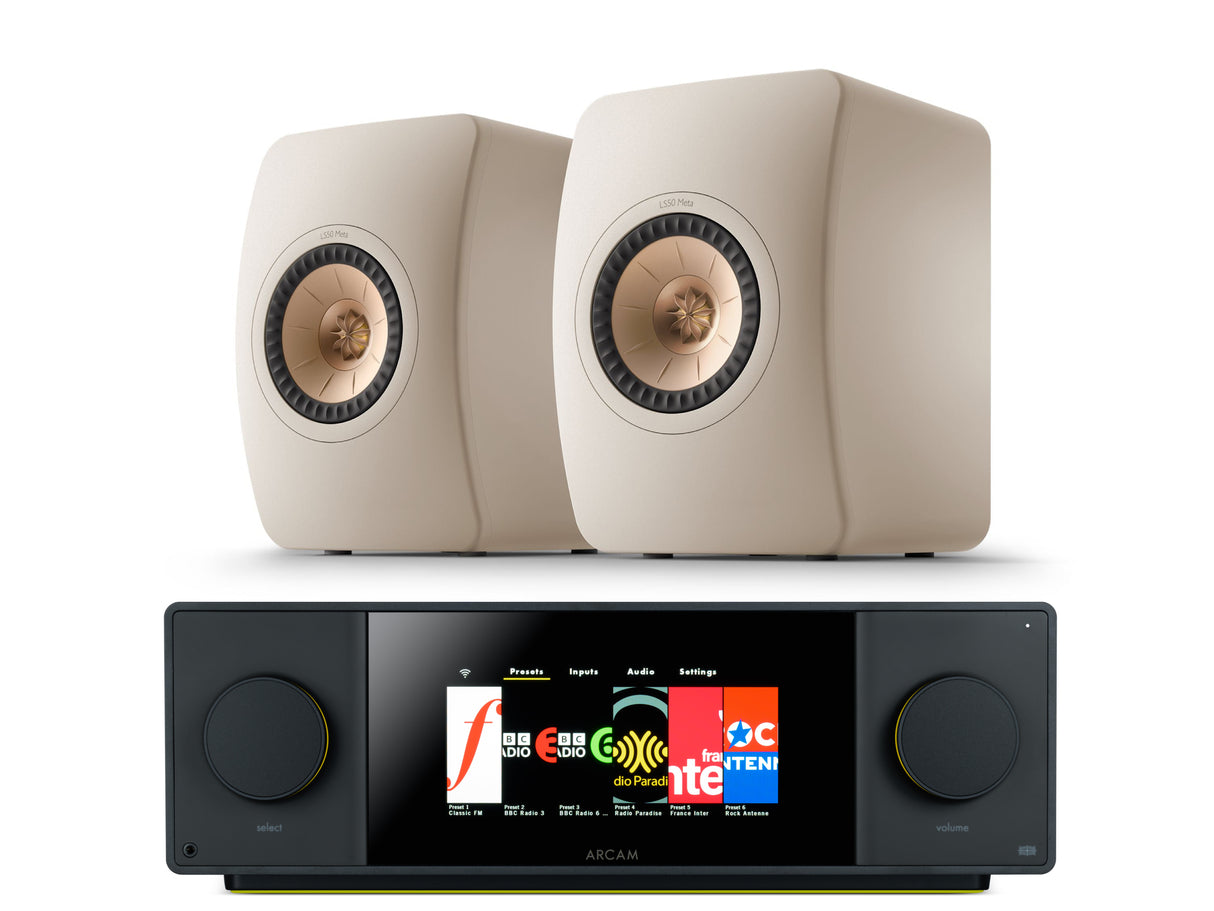 Arcam SA45 with KEF LS50 META