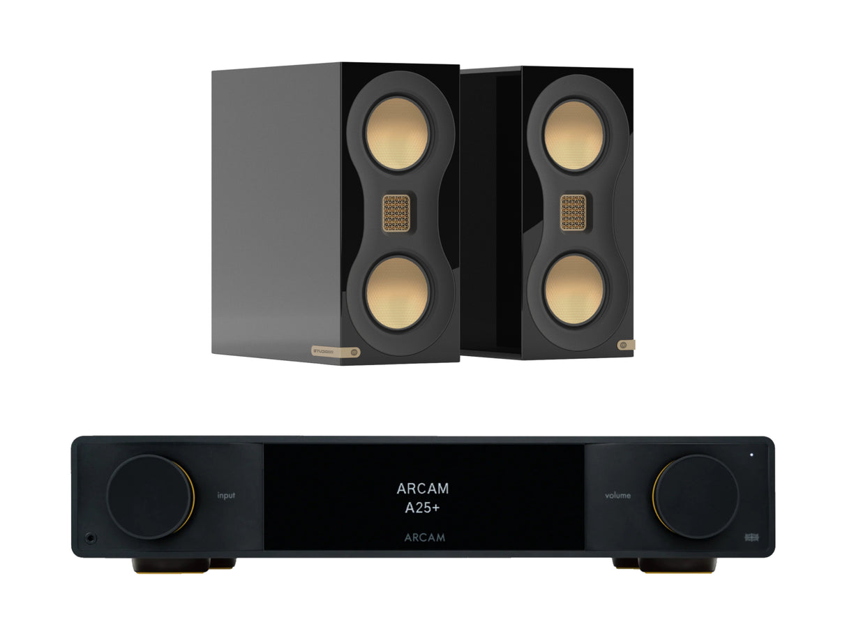 Arcam A25+ with Monitor Audio Studio 89 Speakers (2025 Model)