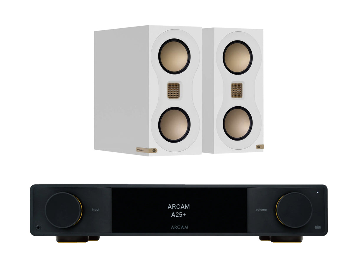 Arcam A25+ with Monitor Audio Studio 89 Speakers (2025 Model)