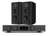 Audiolab 6000A Mkii with Wharfedale EVO 5.2 Bookshelf Speakers