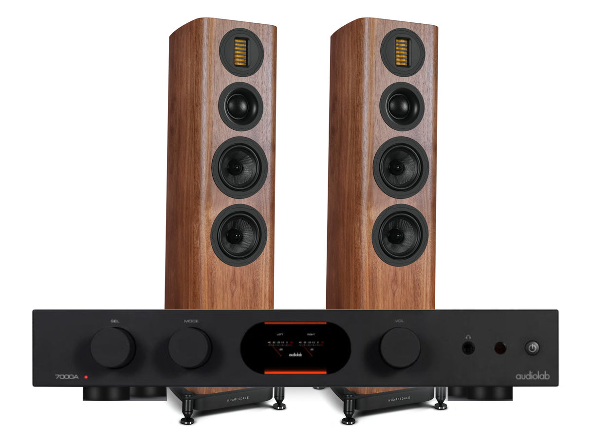 Audiolab 7000A with Wharfedale EVO 5.3 Floorstanding Speakers