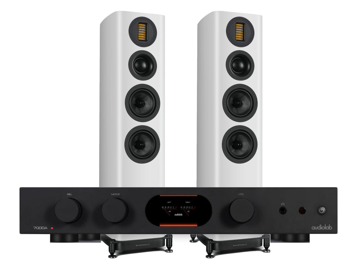 Audiolab 7000A with Wharfedale EVO 5.3 Floorstanding Speakers