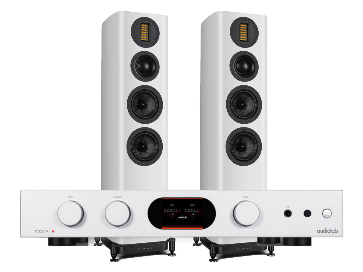 Audiolab 7000A with Wharfedale EVO 5.3 Floorstanding Speakers