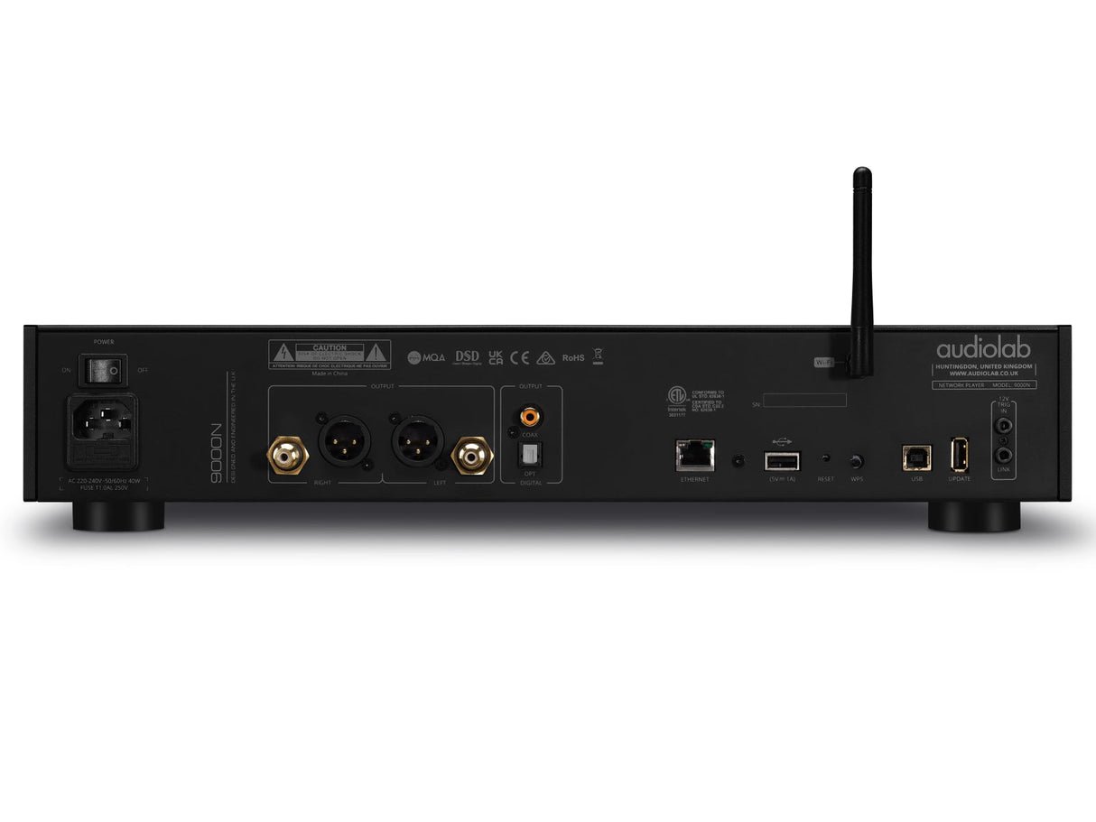 Audiolab 9000N + 9000P Streaming Pre + 2x Power Amplifier