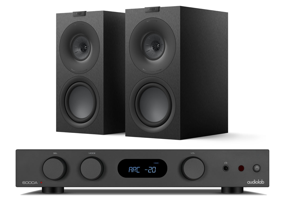 Audiolab 6000A MkII + KEF Q Concerto META + Cables