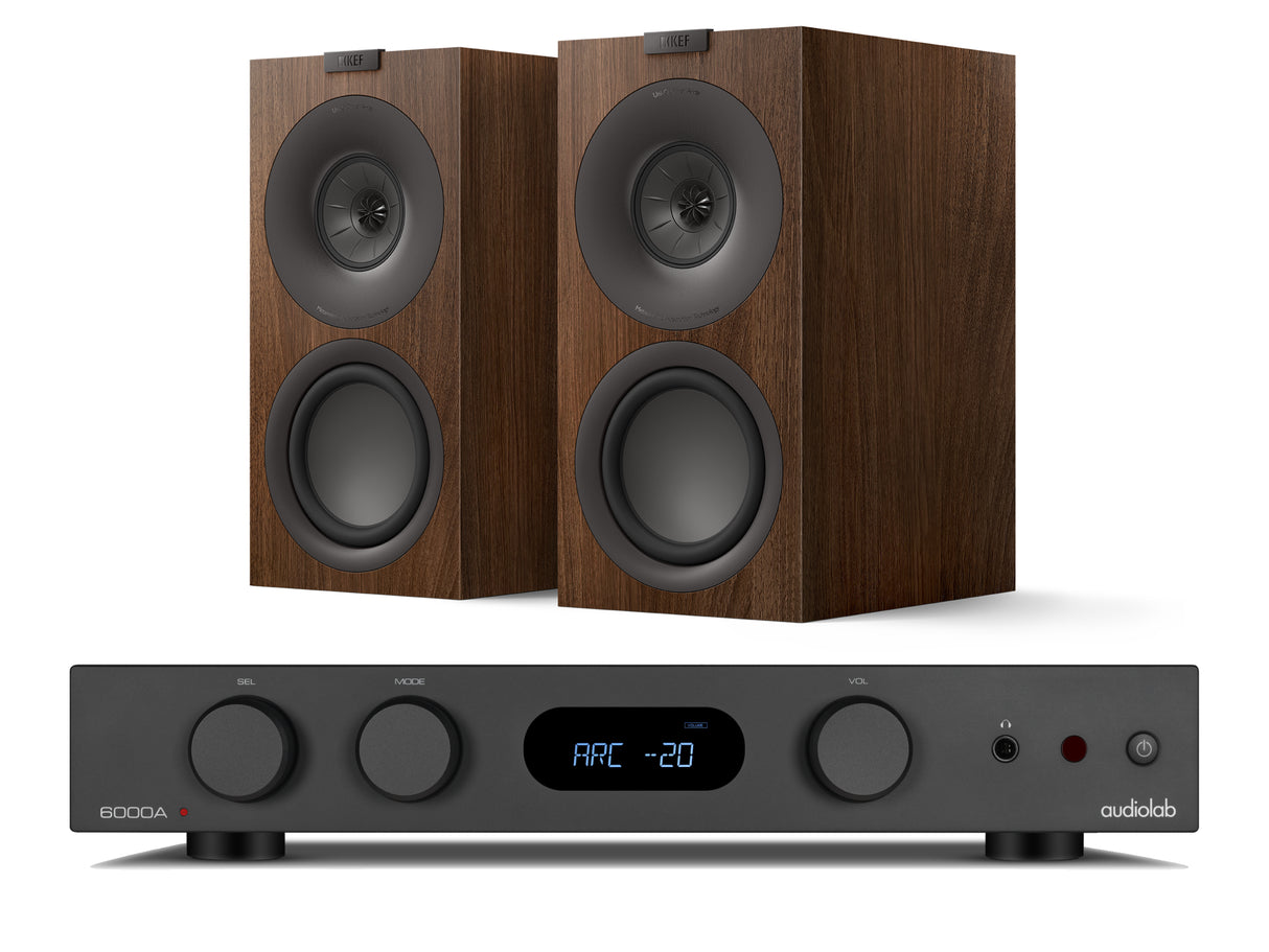 Audiolab 6000A MkII + KEF Q Concerto META + Cables