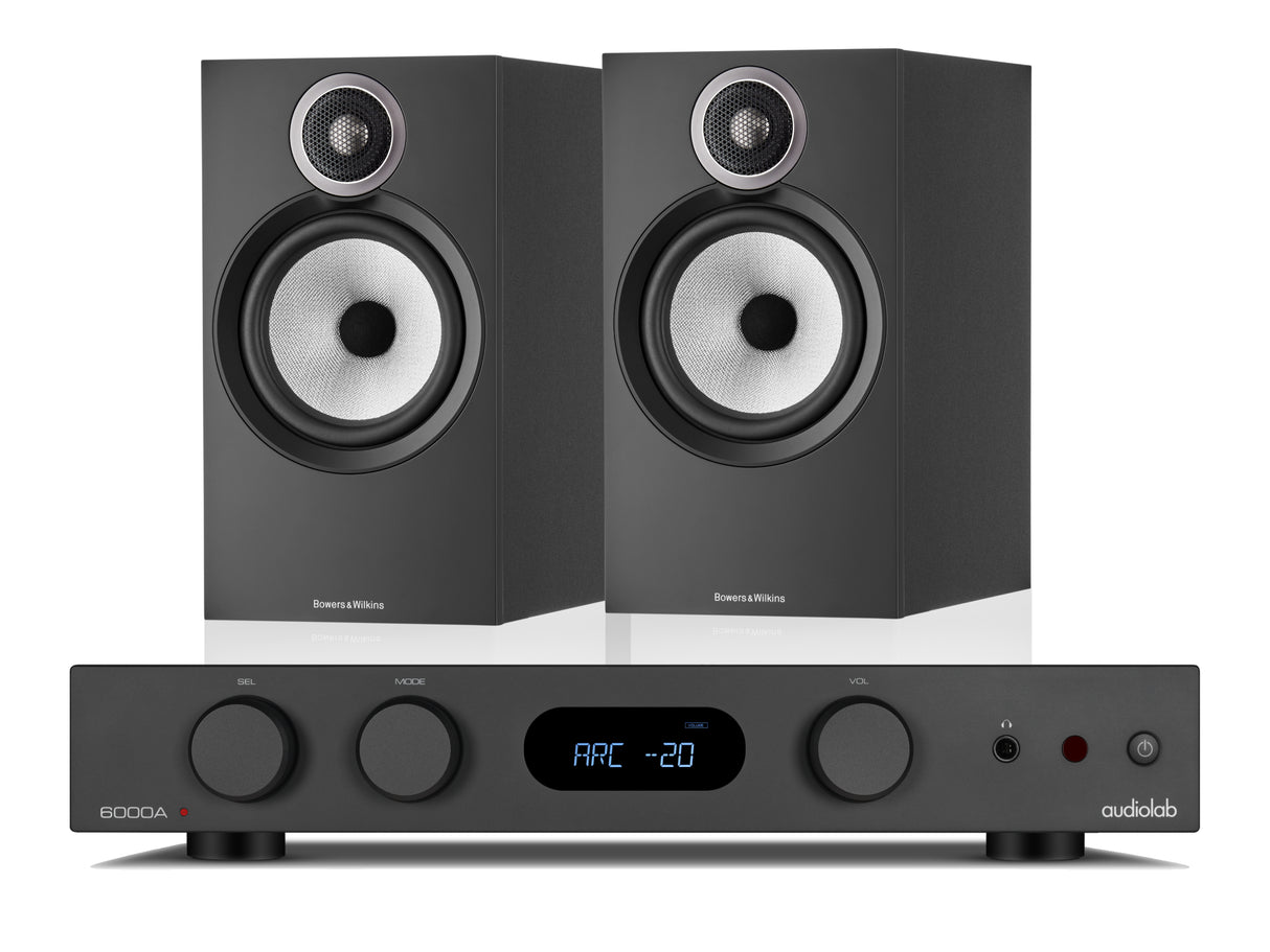 Audiolab 6000A MkII + Bowers & Wilkins 606 S3 + Cables