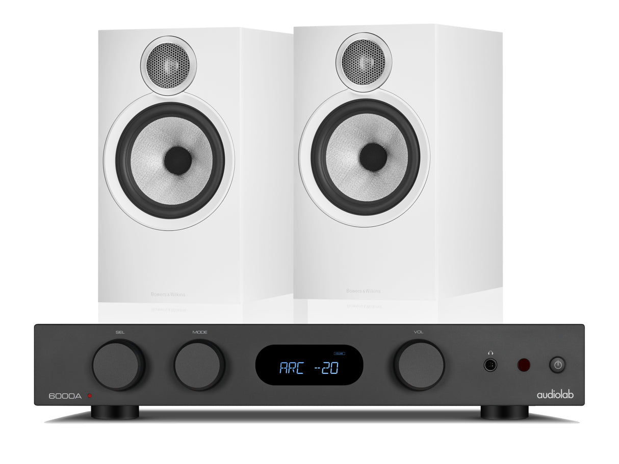 Audiolab 6000A MkII + Bowers & Wilkins 606 S3 + Cables