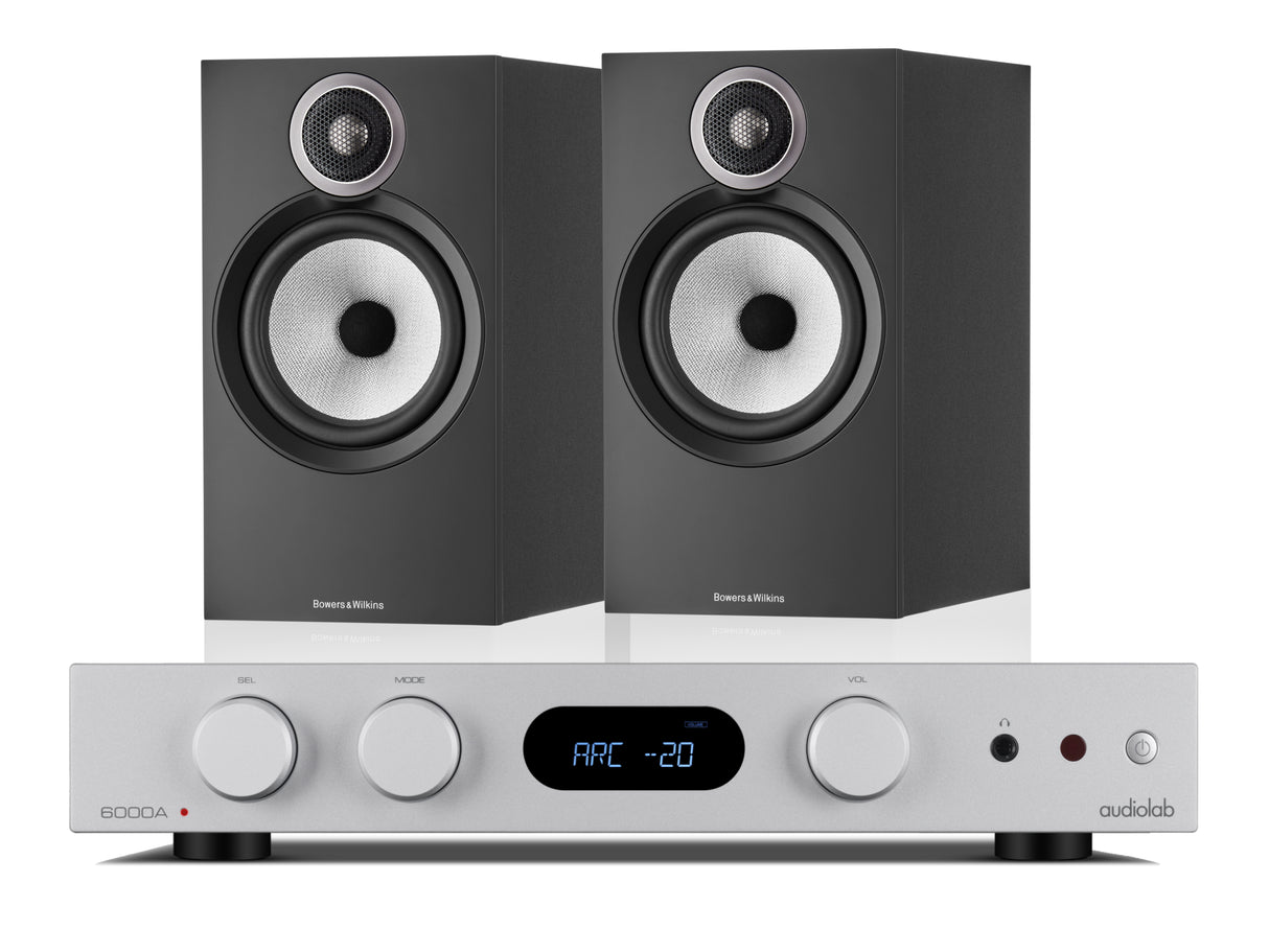 Audiolab 6000A MkII + Bowers & Wilkins 606 S3 + Cables