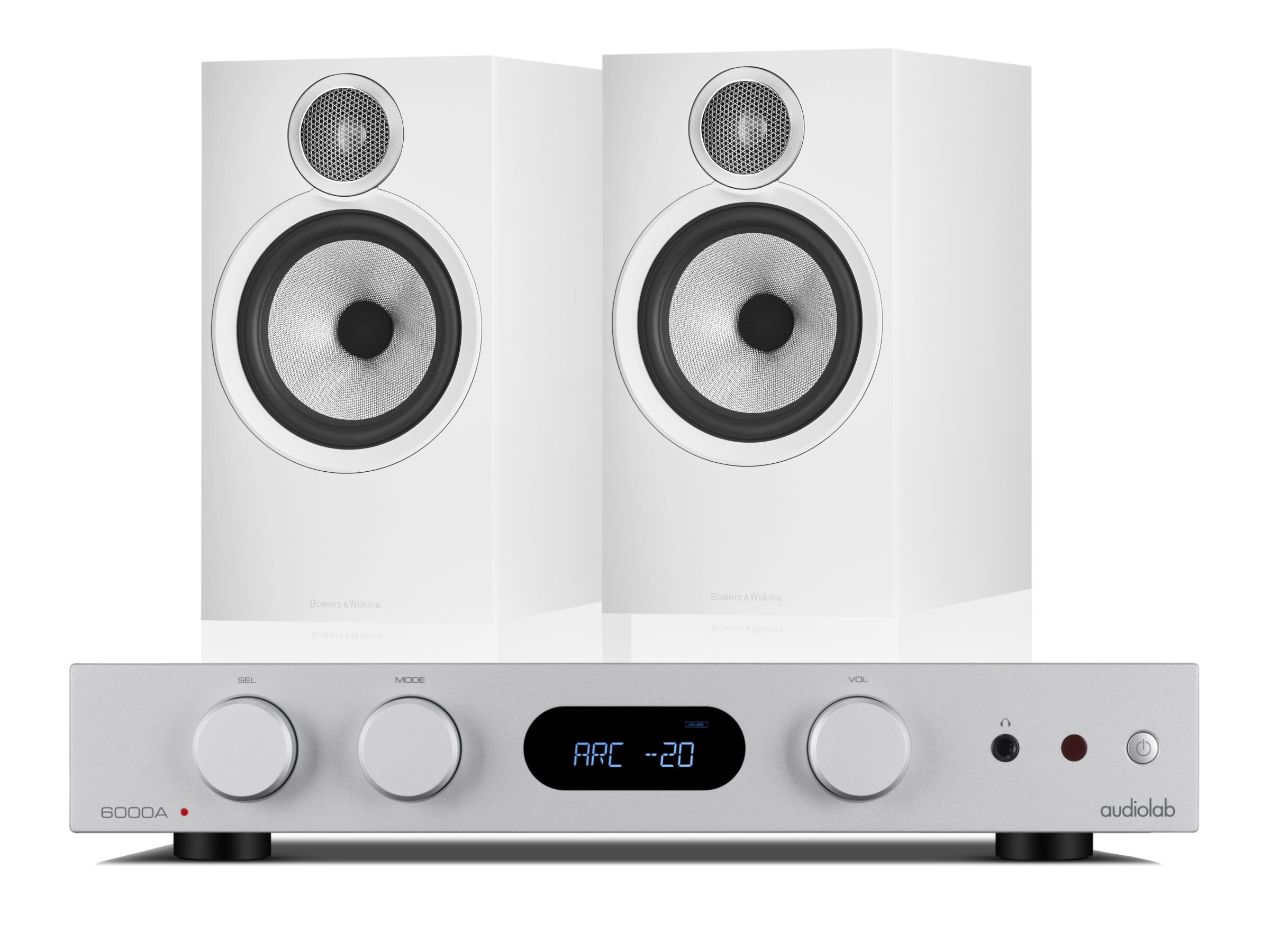 Audiolab 6000A MkII + Bowers & Wilkins 606 S3 Speakers