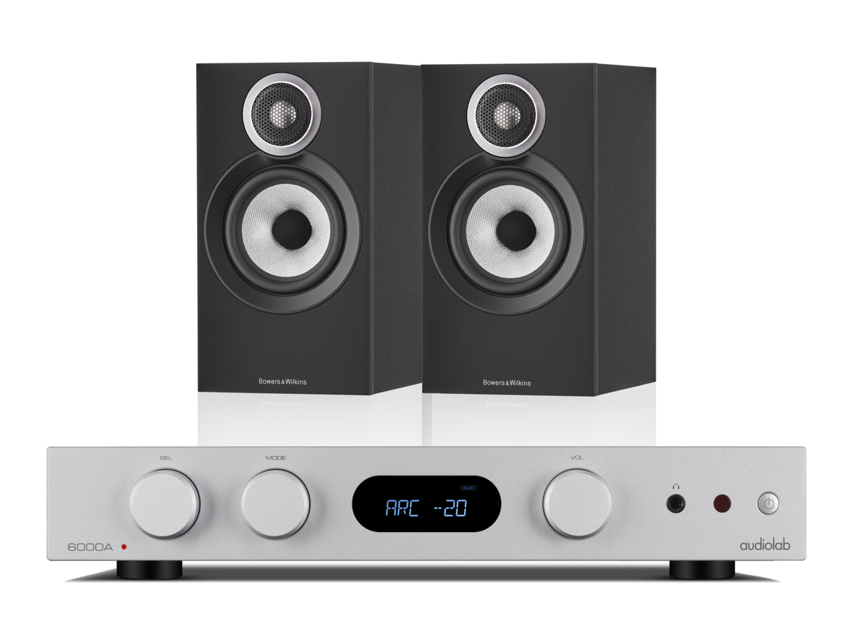 Audiolab 6000A MkII + Bowers & Wilkins 607 S3 + Cable