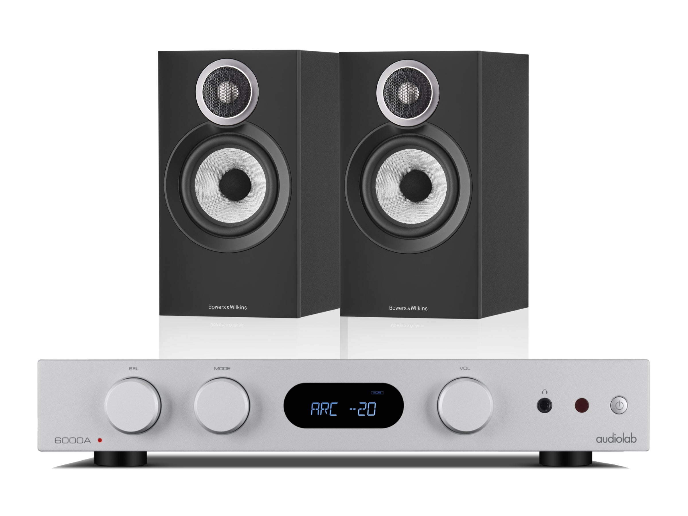 Audiolab 6000A MkII + Bowers & Wilkins 607 S3 Speakers