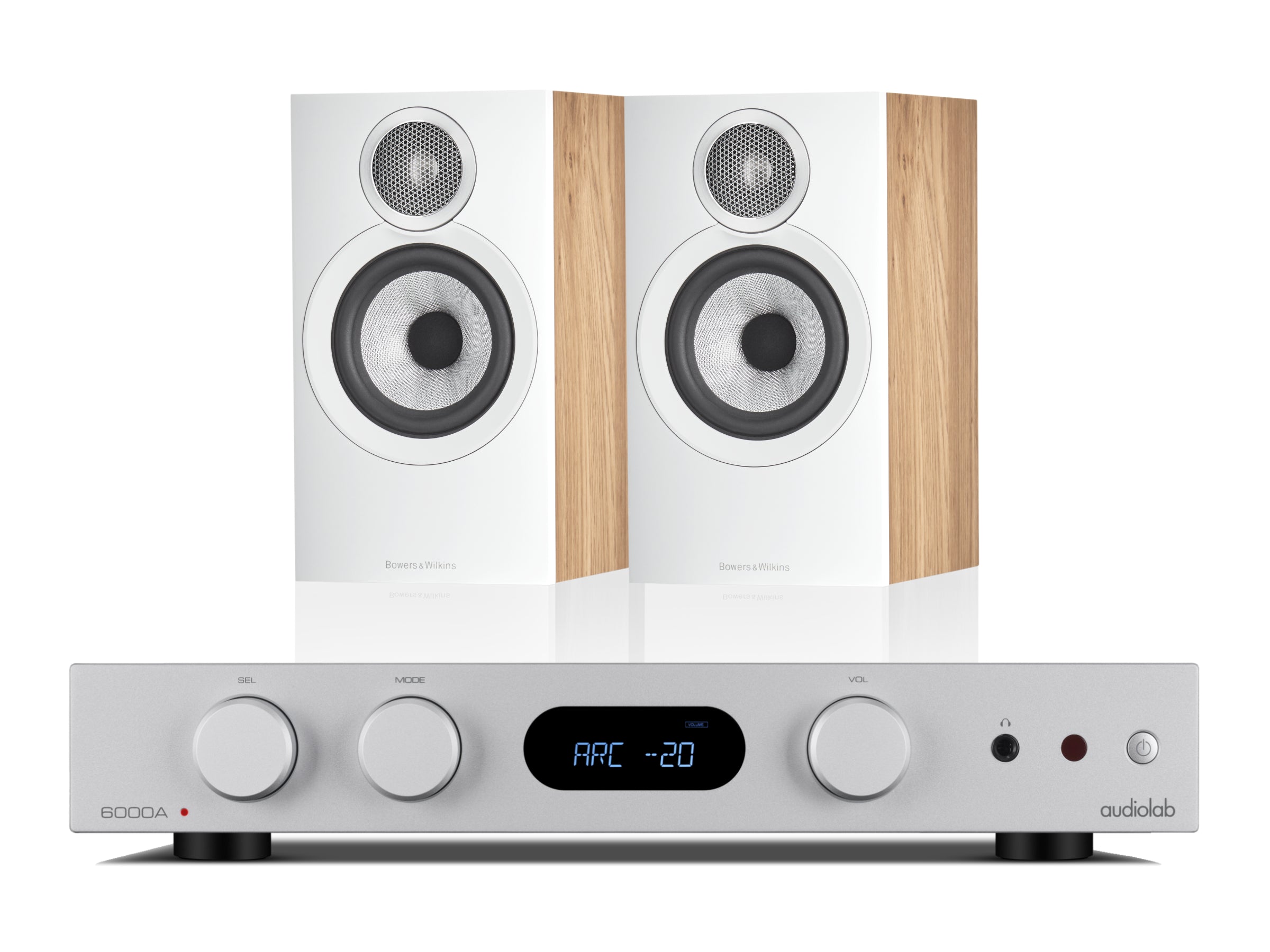 Audiolab 6000A MkII + Bowers & Wilkins 607 S3 Speakers