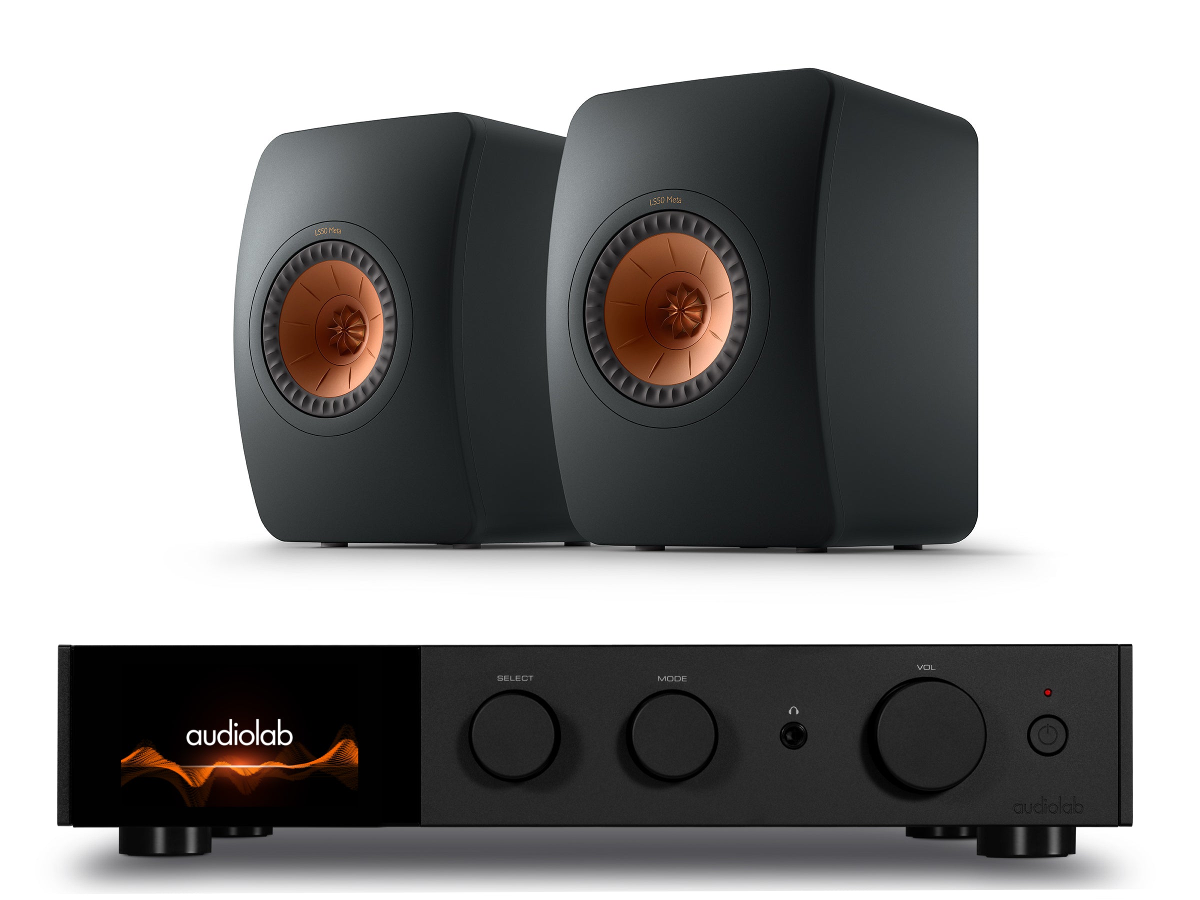 Audiolab 9000A + KEF LS50 META