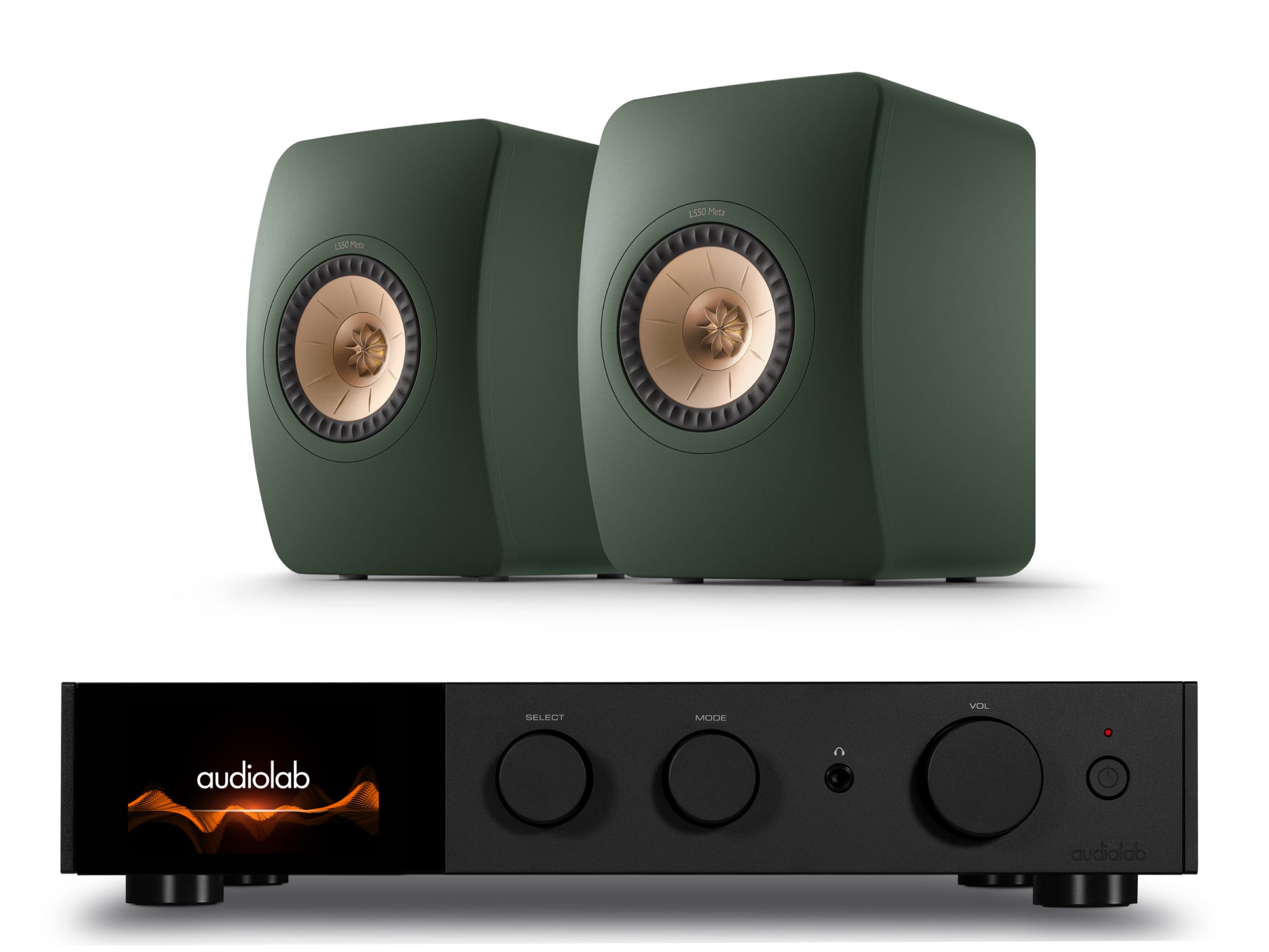 Audiolab 9000A + KEF LS50 META