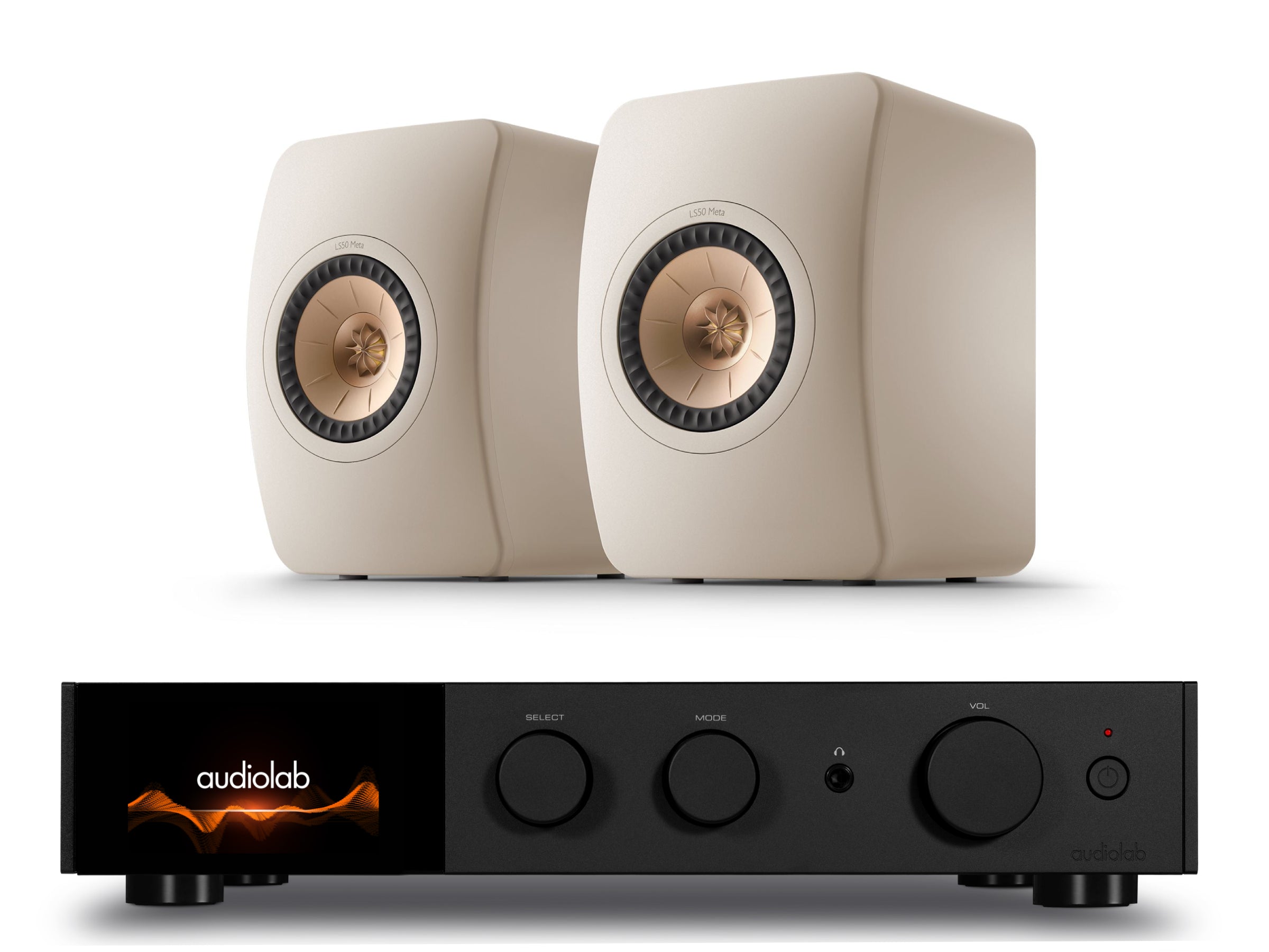Audiolab 9000A + KEF LS50 META