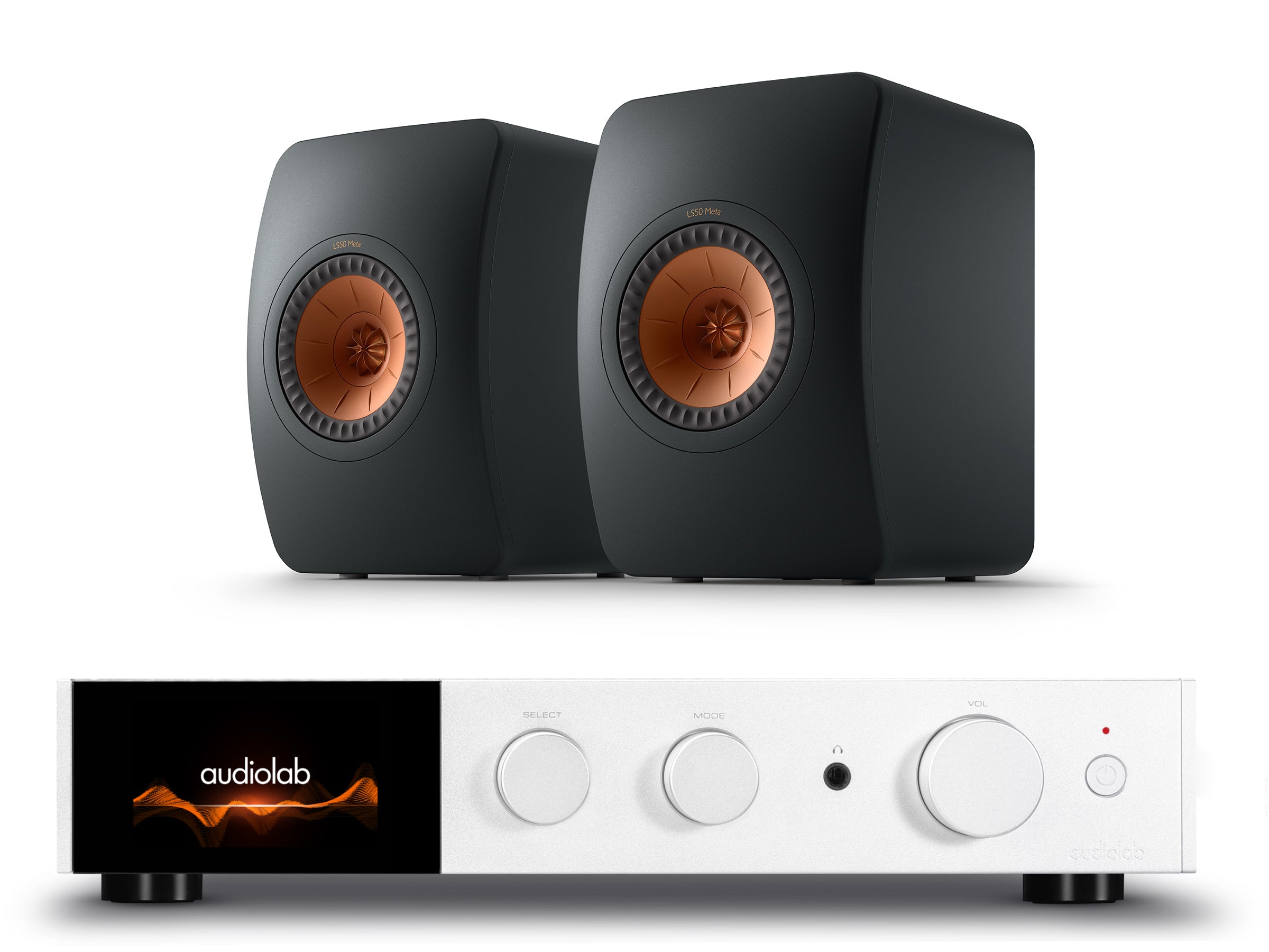 Audiolab 9000A + KEF LS50 META