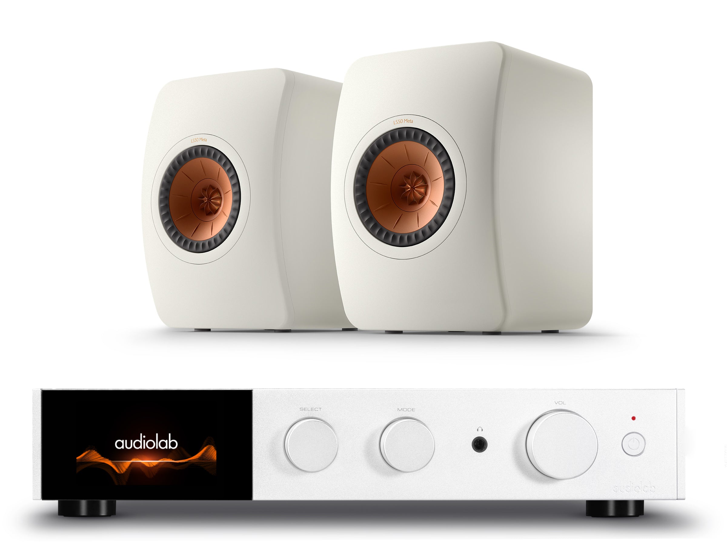 Audiolab 9000A + KEF LS50 META