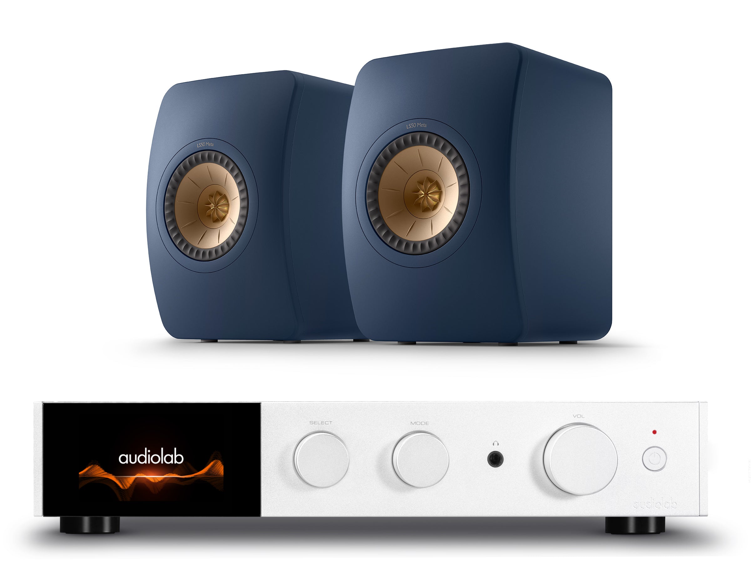 Audiolab 9000A + KEF LS50 META