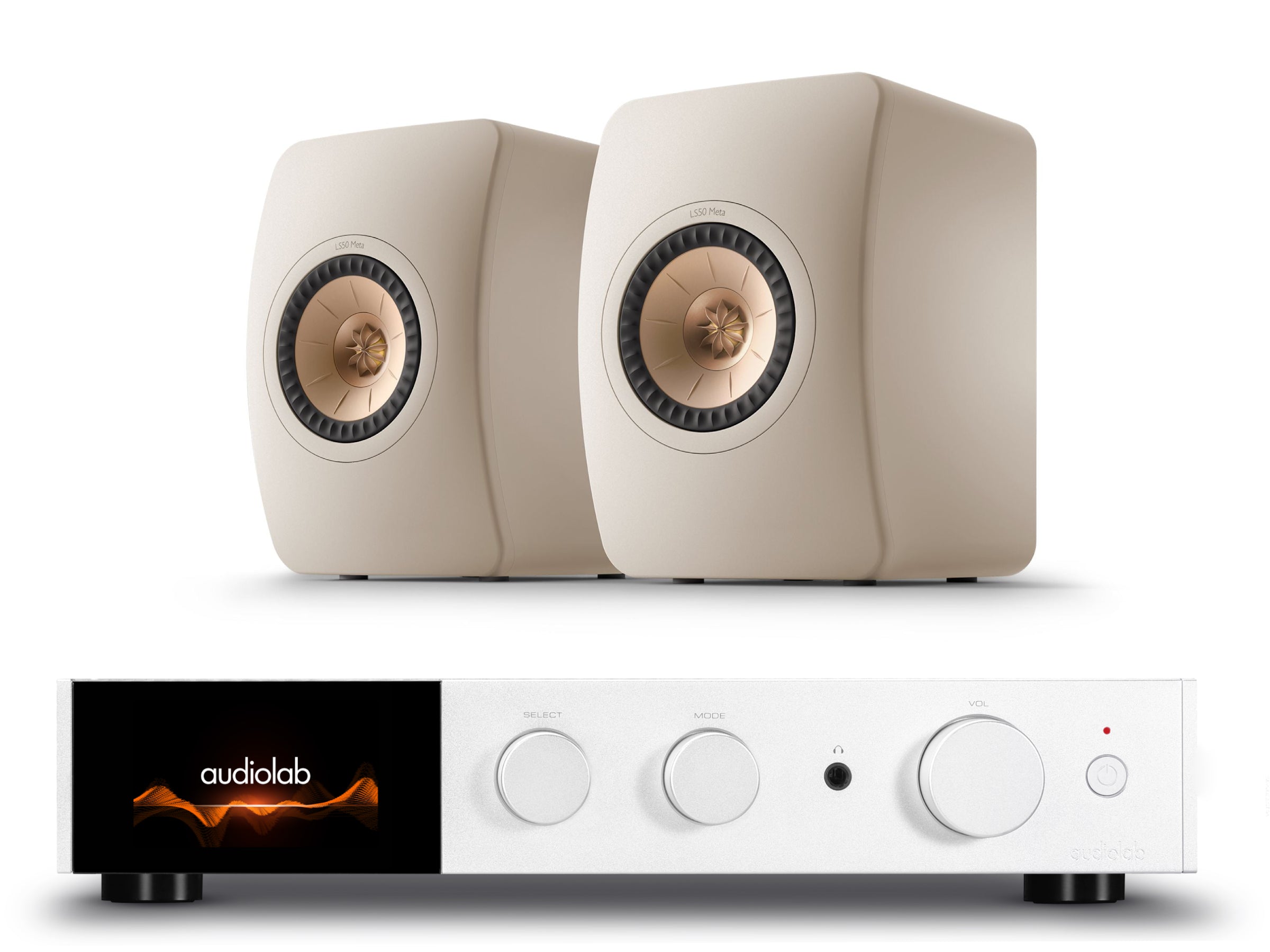 Audiolab 9000A + KEF LS50 META