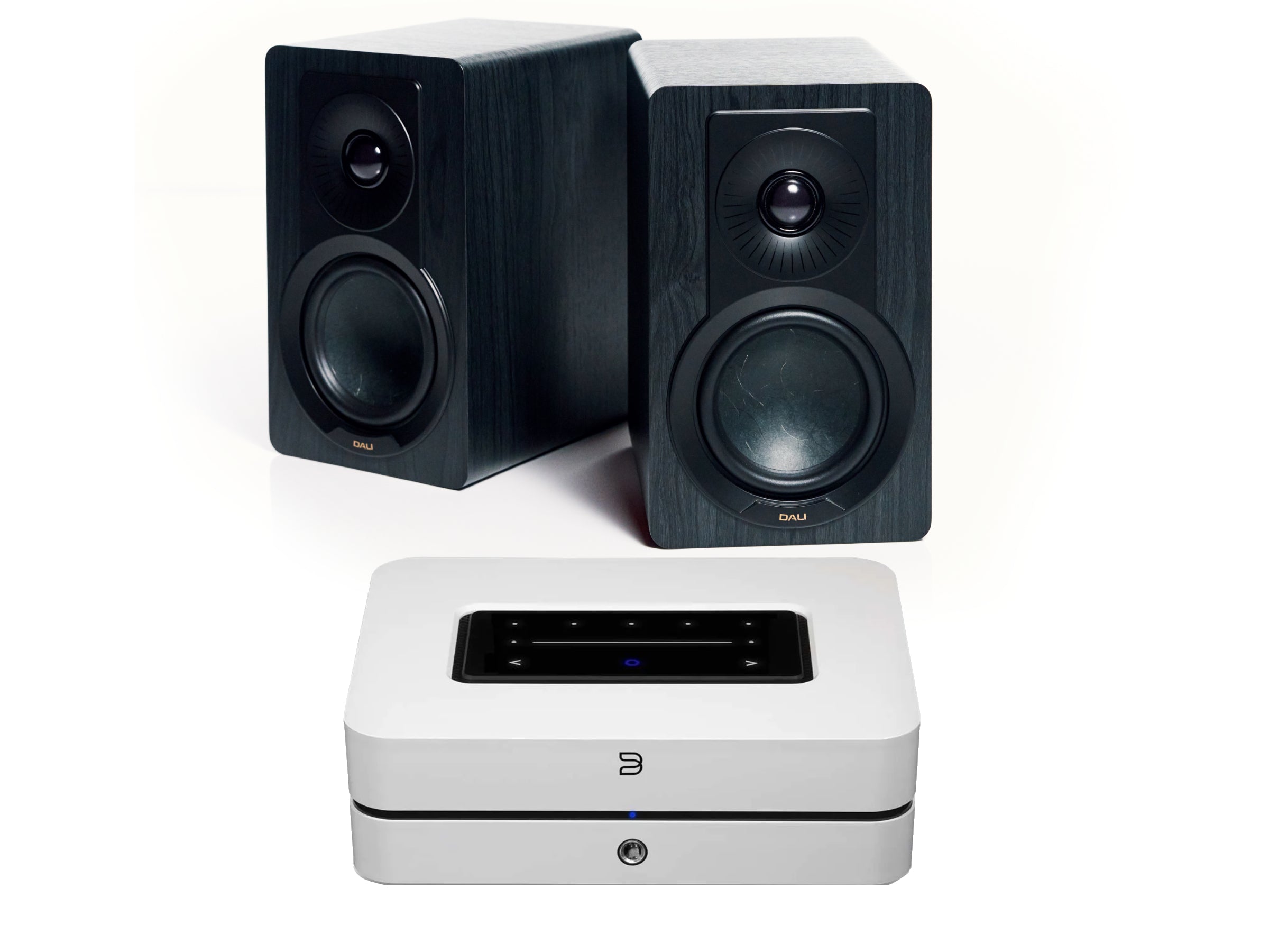 Bluesound Powernode (N331) with DALI Kupid Bookshelf Speaker (2025 Model)
