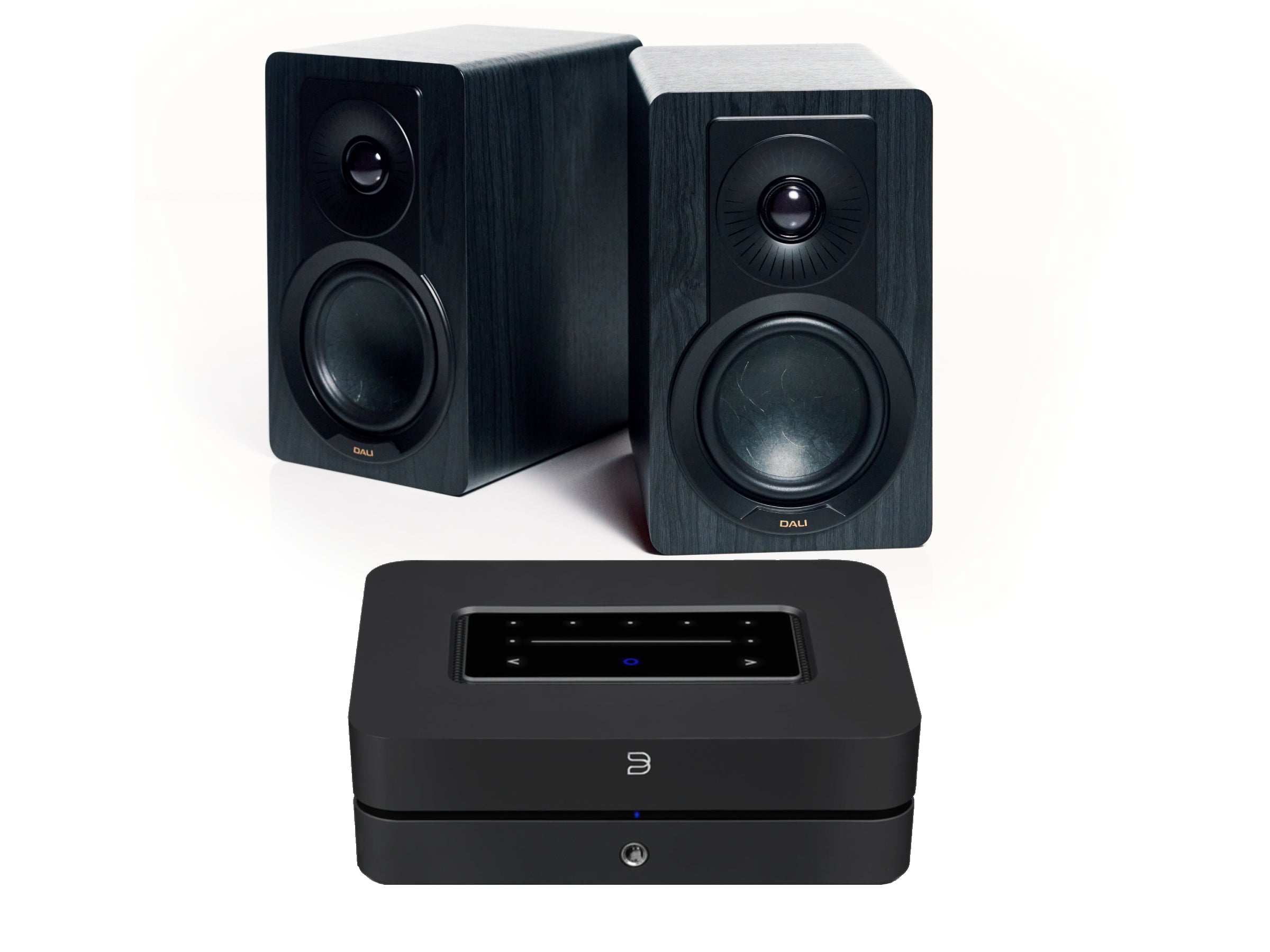 Bluesound Powernode (N331) with DALI Kupid Bookshelf Speaker (2025 Model)