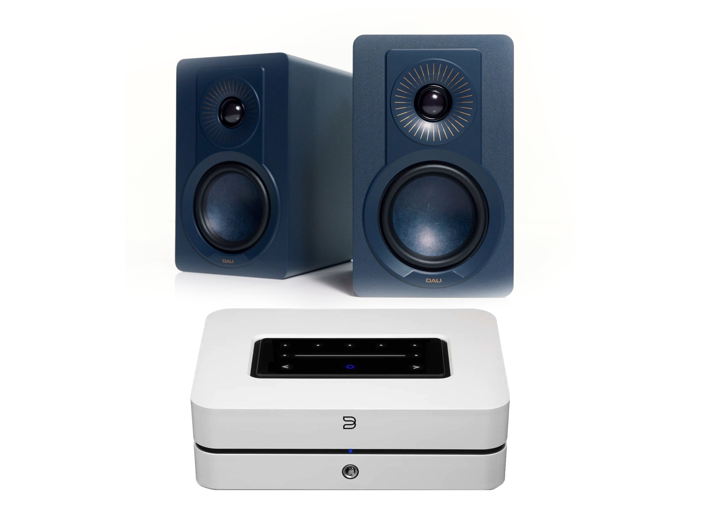 Bluesound Powernode (N331) with DALI Kupid Bookshelf Speaker (2025 Model)