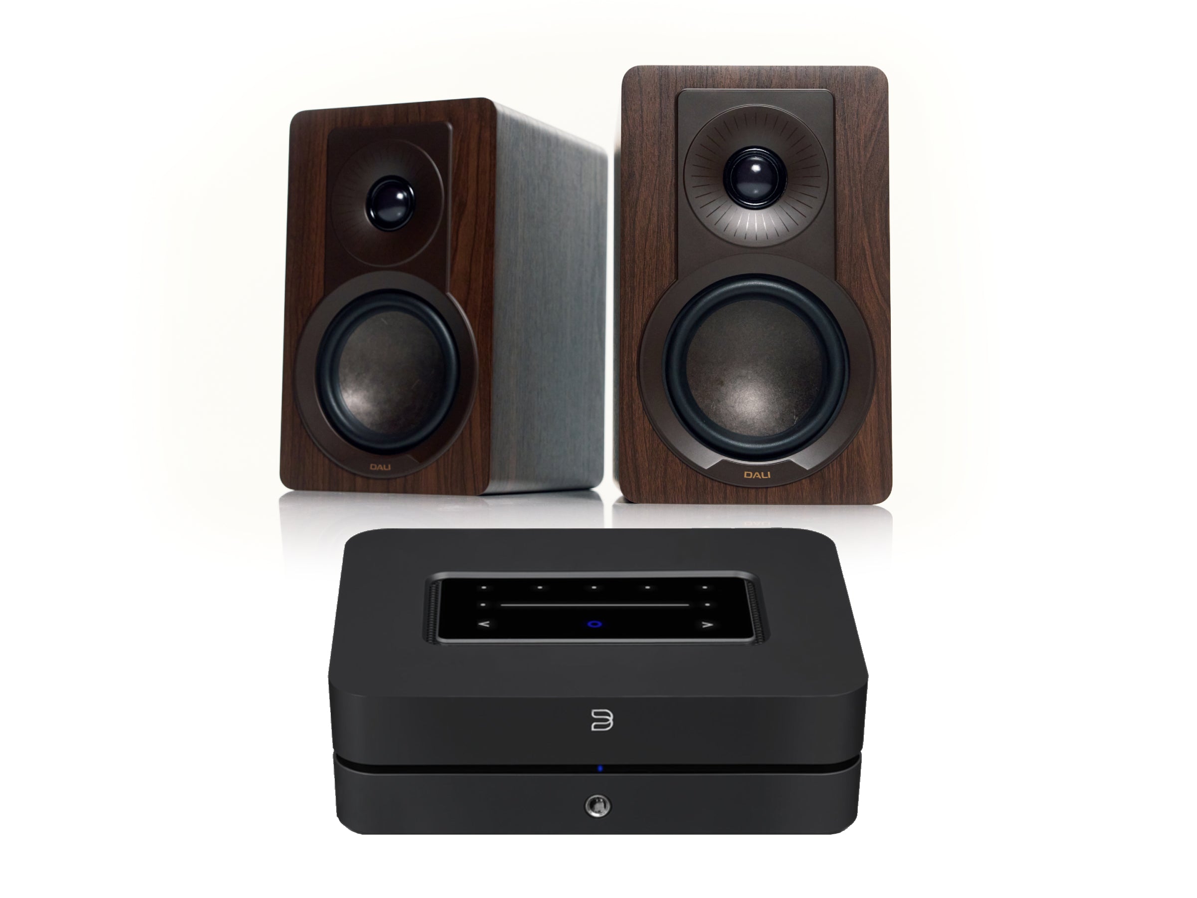 Bluesound Powernode (N331) with DALI Kupid Bookshelf Speaker (2025 Model)