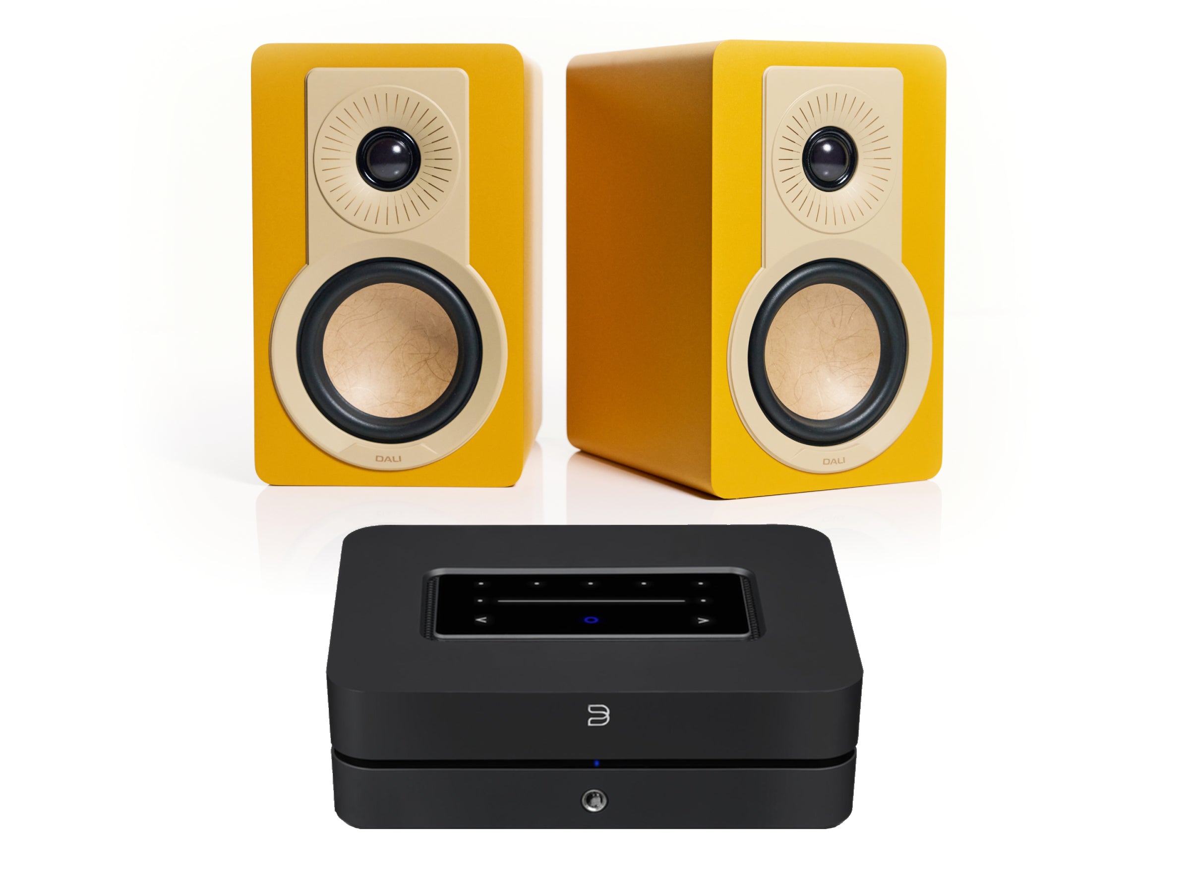 Bluesound Powernode (N331) with DALI Kupid Bookshelf Speaker (2025 Model)