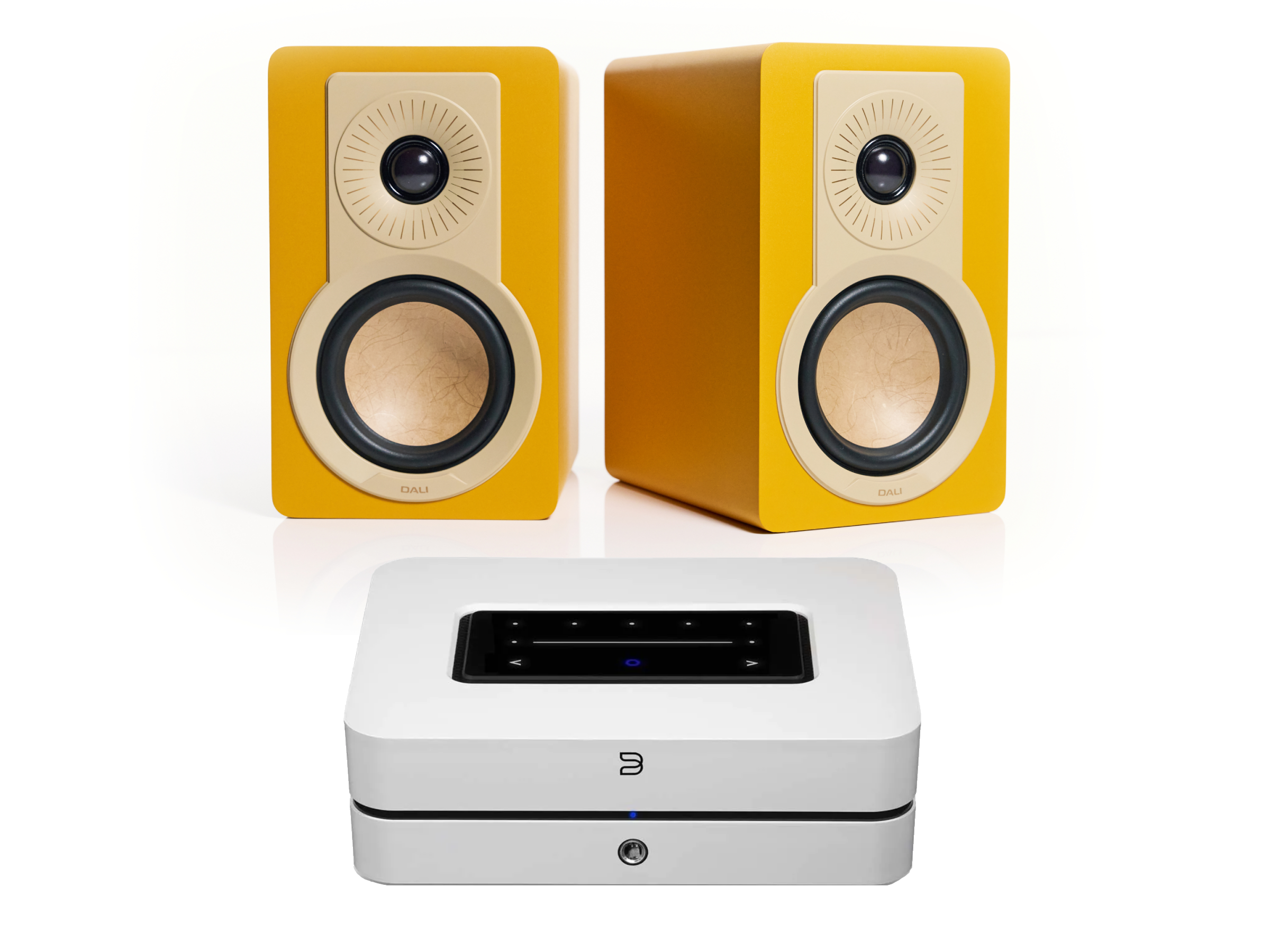 Bluesound Powernode (N331) with DALI Kupid Bookshelf Speaker (2025 Model)