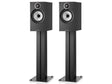 Bowers & Wilkins 606 S3 Speakers Black on FS-600 Stands Black