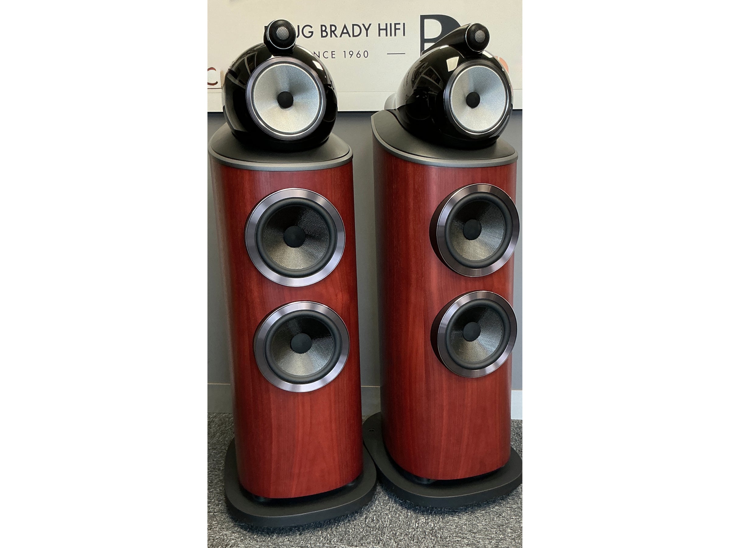 Bowers & Wilkins 802 D4 Rosewood Speakers (Ex Demonstration)