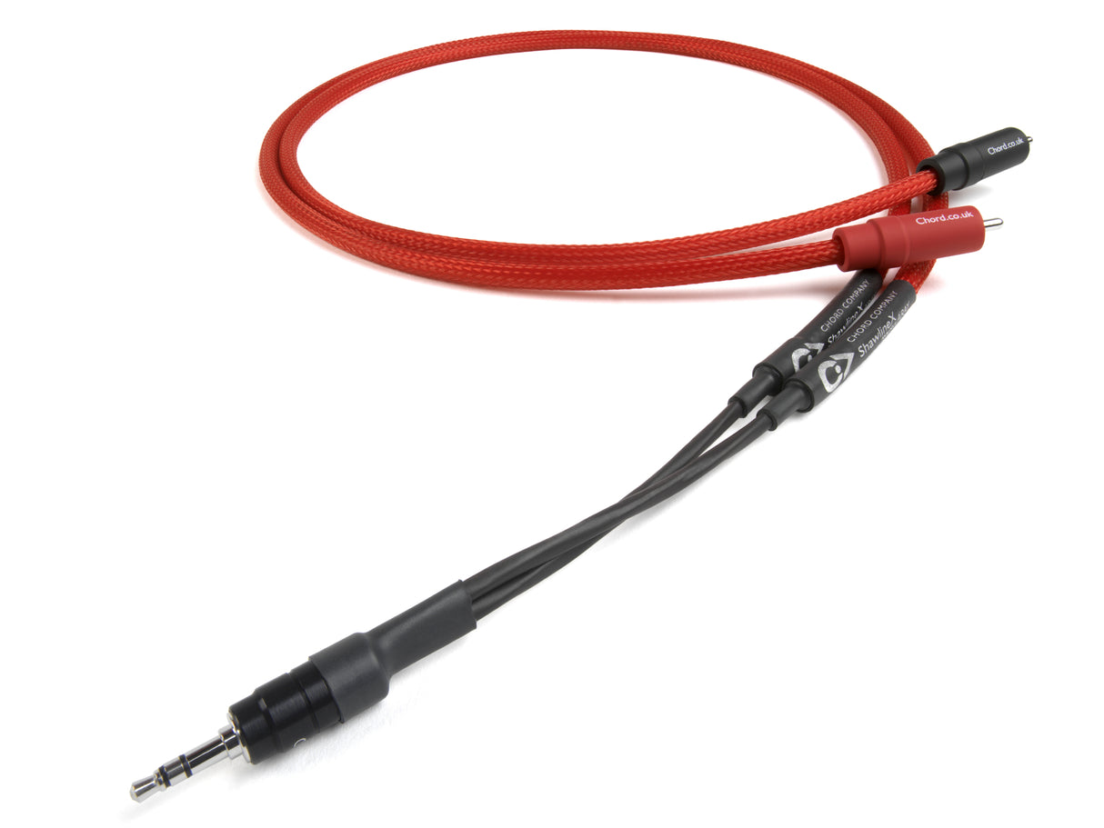 Chord ShawlineX ARAY Analogue 3.5mm mini-jack to RCA (ChorAlloy plated)