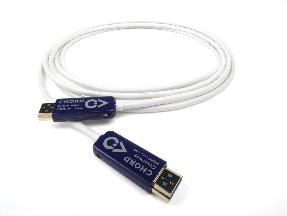 Chord Clearway HDMI AOC 2.1 8K - Ultra High Speed 48GBps HDMI Cable