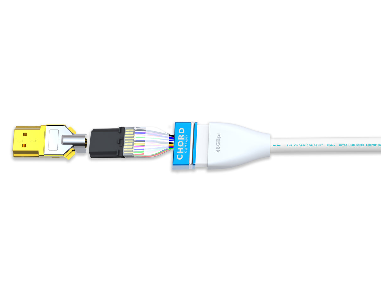 Chord C-view Plus HDMI - Ultra High Speed 48GBps HDMI Cable