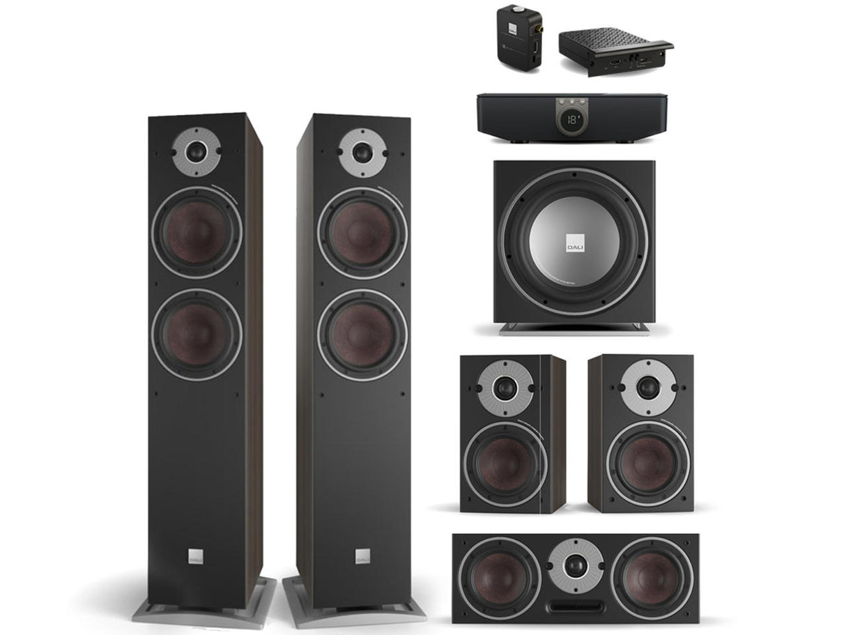 Dali Oberon 7 C Wireless 5.1 Surround Sound System