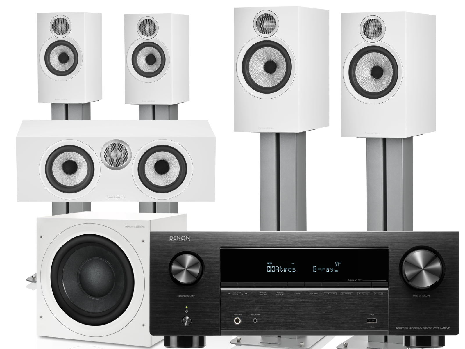 Speakers for denon sales receiver