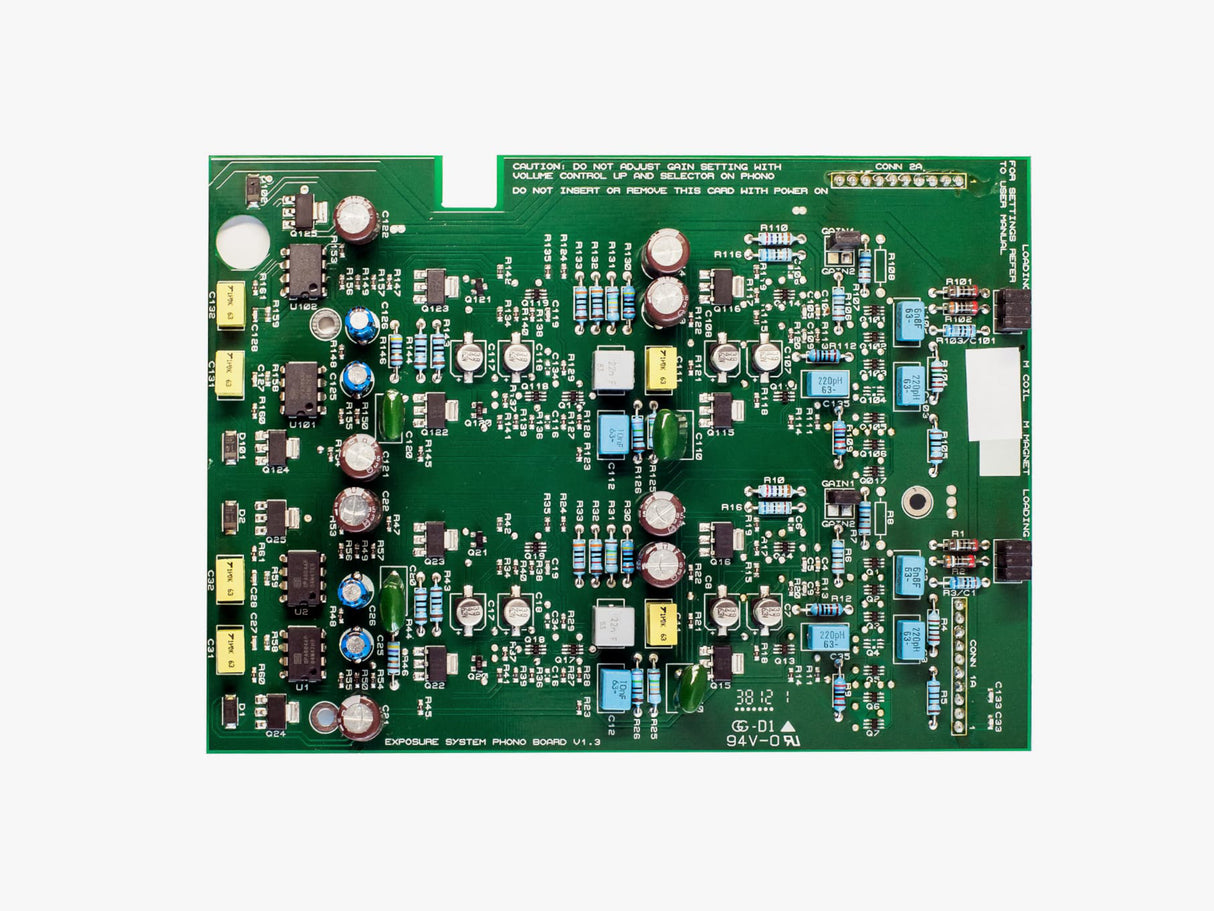 Exposure 3510 & 5010 Moving Coil Plug-In Board Upgrade