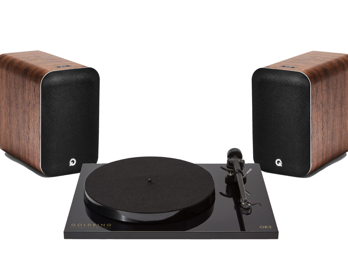 Goldring GR3 Turntable + Q Acoustic M20 Wireless Turntable System