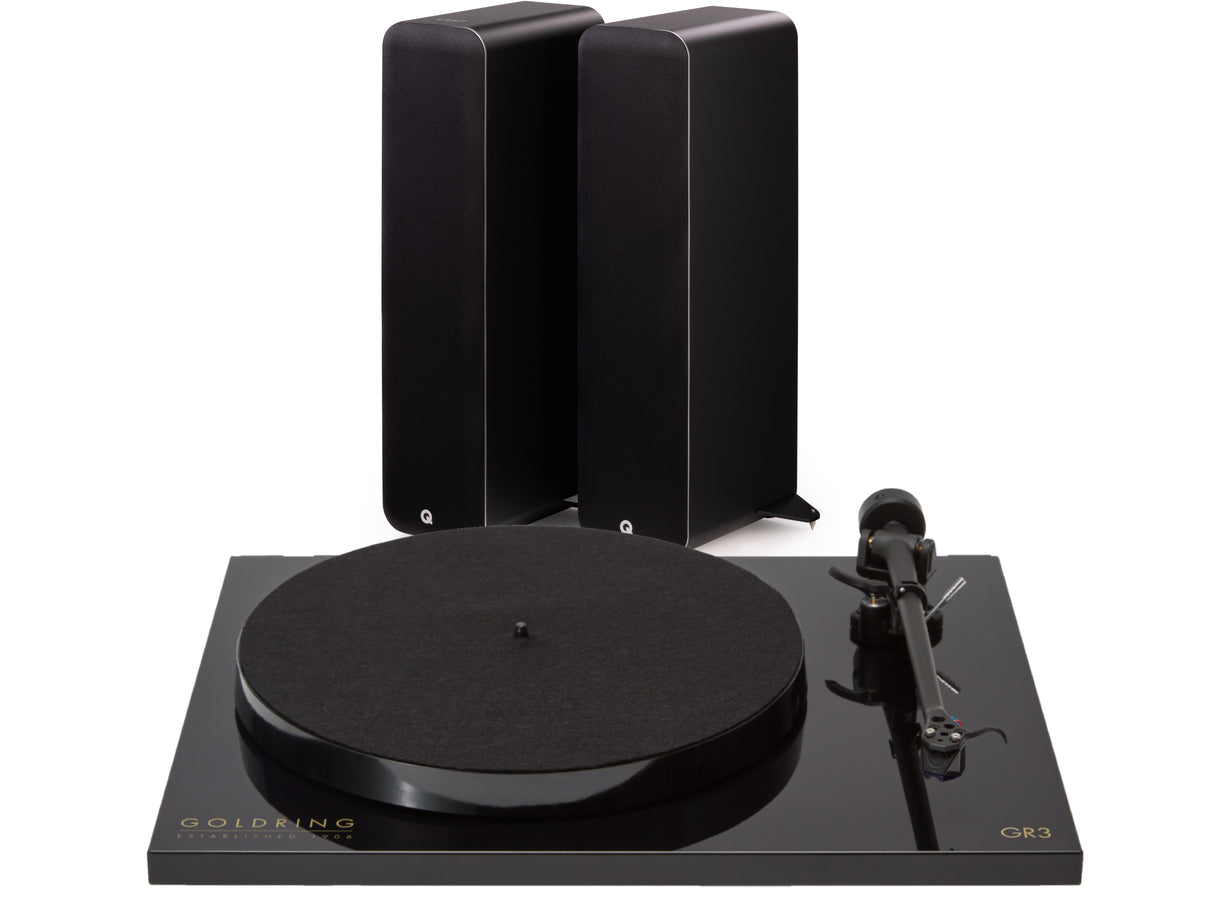 Goldring GR3 Turntable + Q Acoustic M40 Active Turntable System